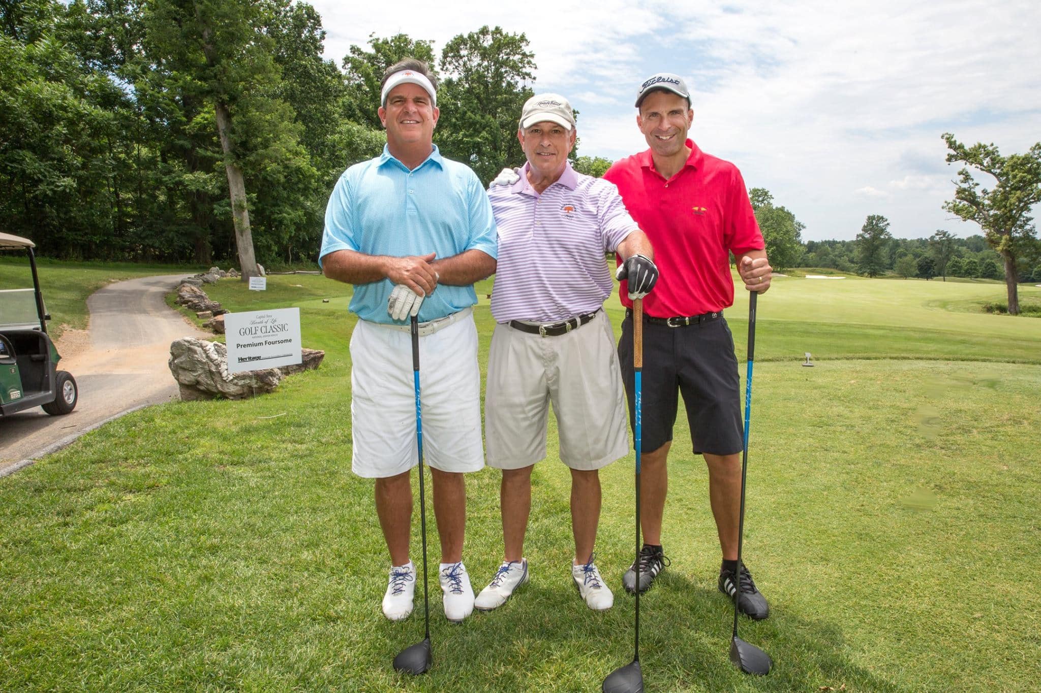 SSGC Partners at fundraising golf tournament
